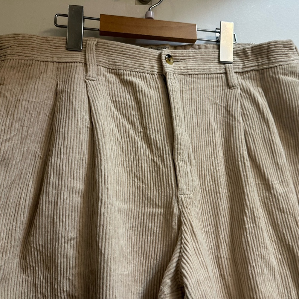 Vintage Tan Corduroy Pants